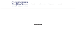 Desktop Screenshot of chrisplacesenior.com